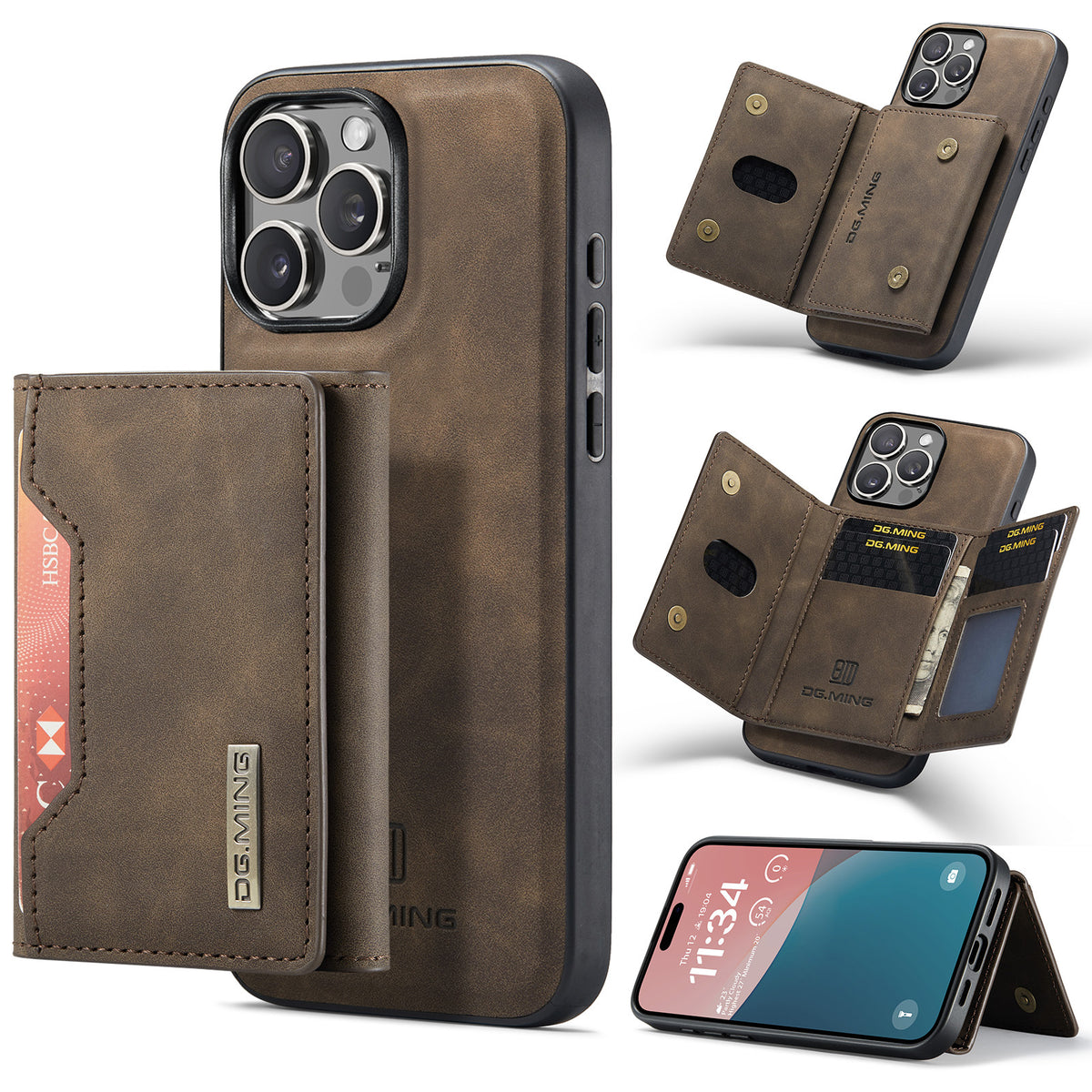 Caseonl Duo · 2-in-1 Detachable Wallet Case